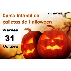 Curso Infantil de Galletas de Halloween 31 de octubre