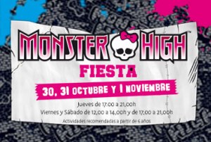 Fiesta Monster High en el CC Tormes